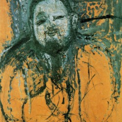Modigliani - Portrait of Diego Rivera -2-
